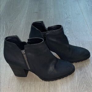 Lucky Brand Black Ankle Booties